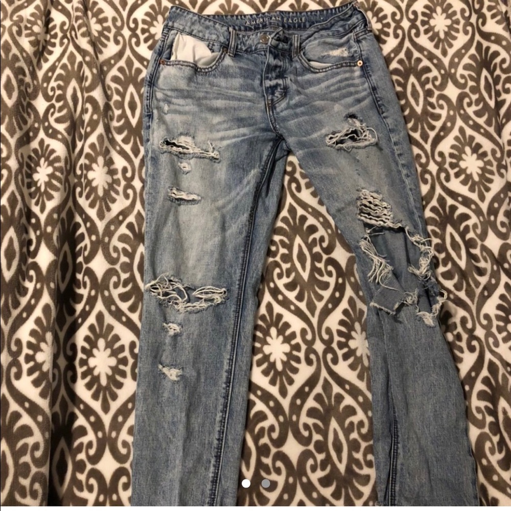 American eagle Tom girl jeans